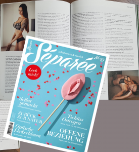 NoraDevot in der Separeé Magazin No.25